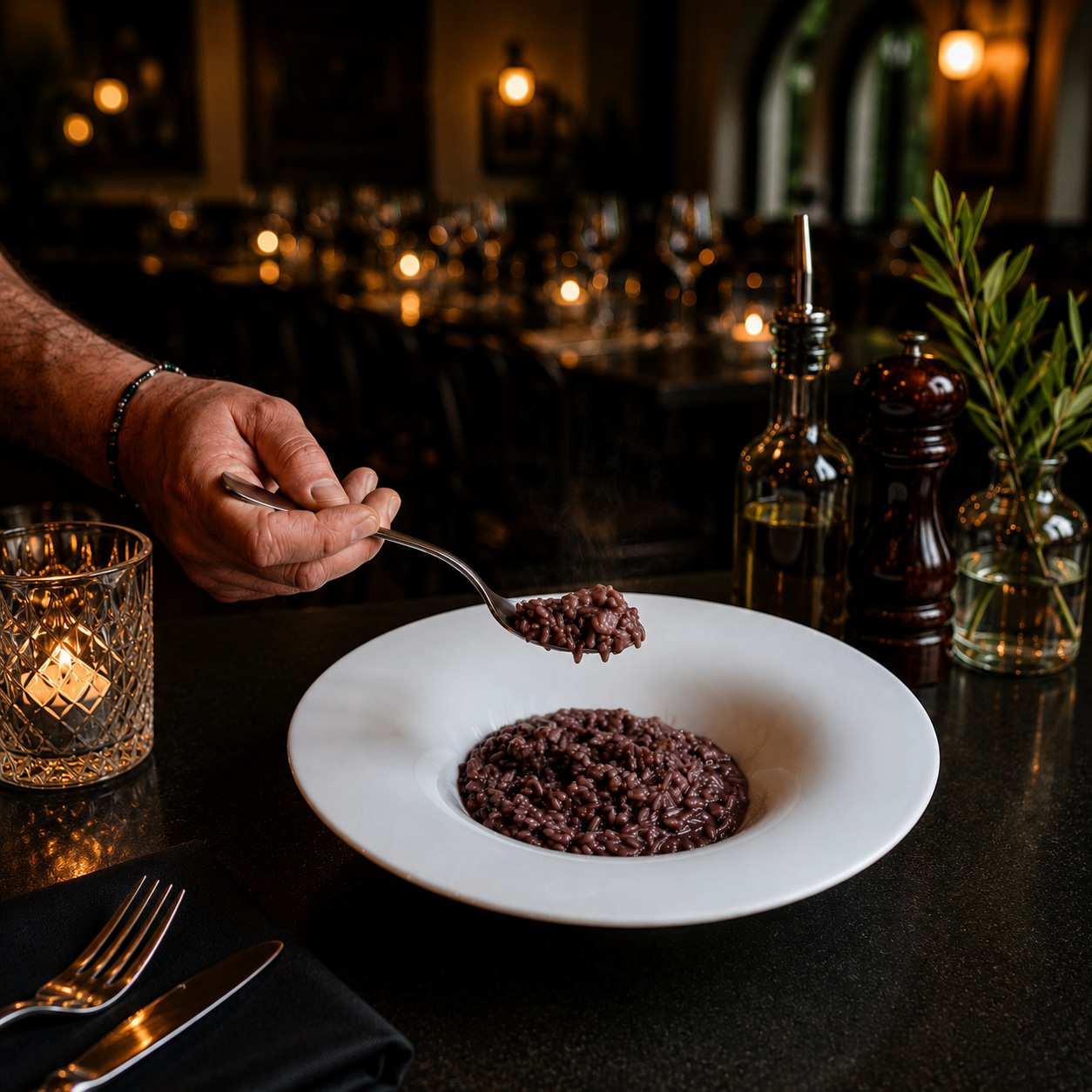 Risotto Vino Tinto